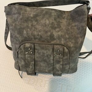 NWOT vegan leather convertible crossbody purse